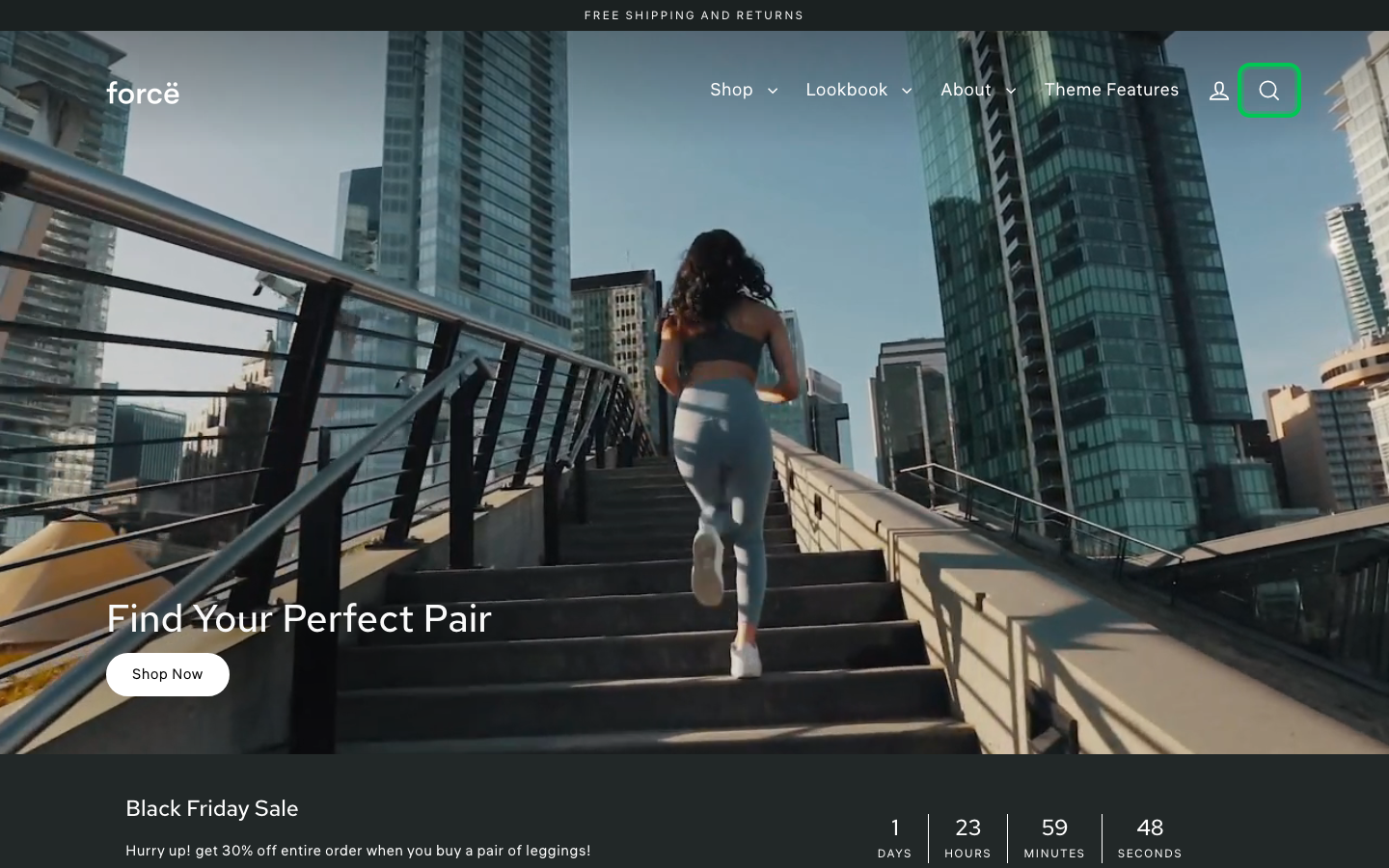 Search → panel opened — Navi+ on the Streamline Shopify theme Search → panel opened — Navi+ on the Streamline Shopify theme
