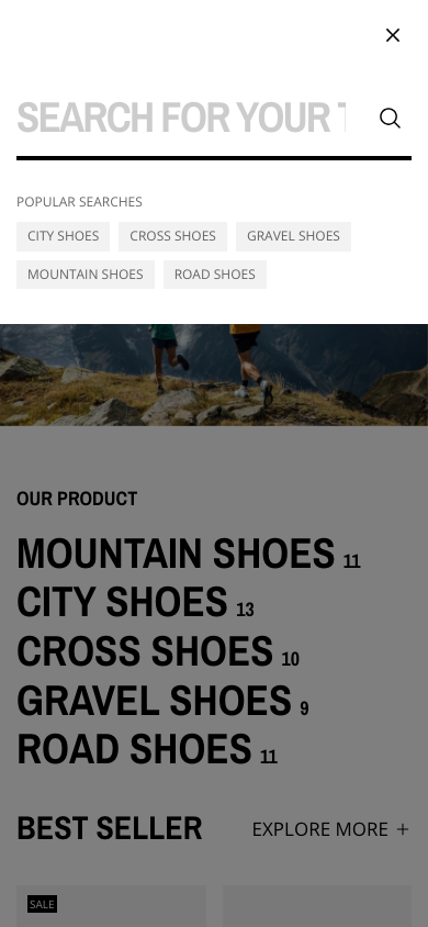 Search → panel opened — Navi+ on the Strong Shopify theme Search → panel opened — Navi+ on the Strong Shopify theme