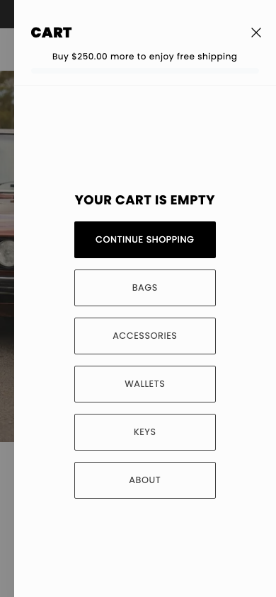 Cart → panel opened — Navi+ on the Stylescape Shopify theme Cart → panel opened — Navi+ on the Stylescape Shopify theme