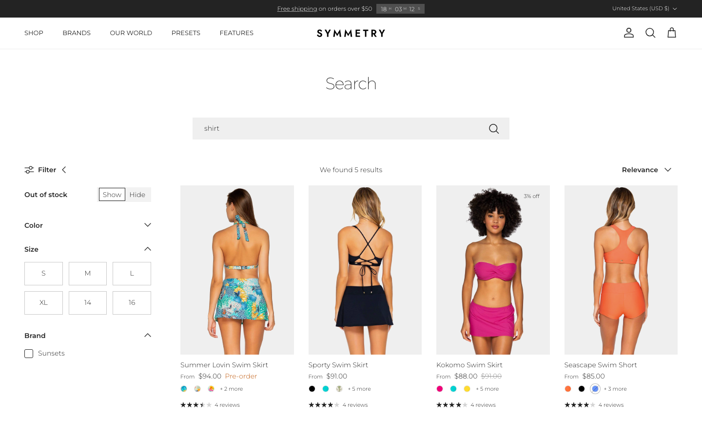 Search → panel opened — Navi+ on the Symmetry Shopify theme Search → panel opened — Navi+ on the Symmetry Shopify theme