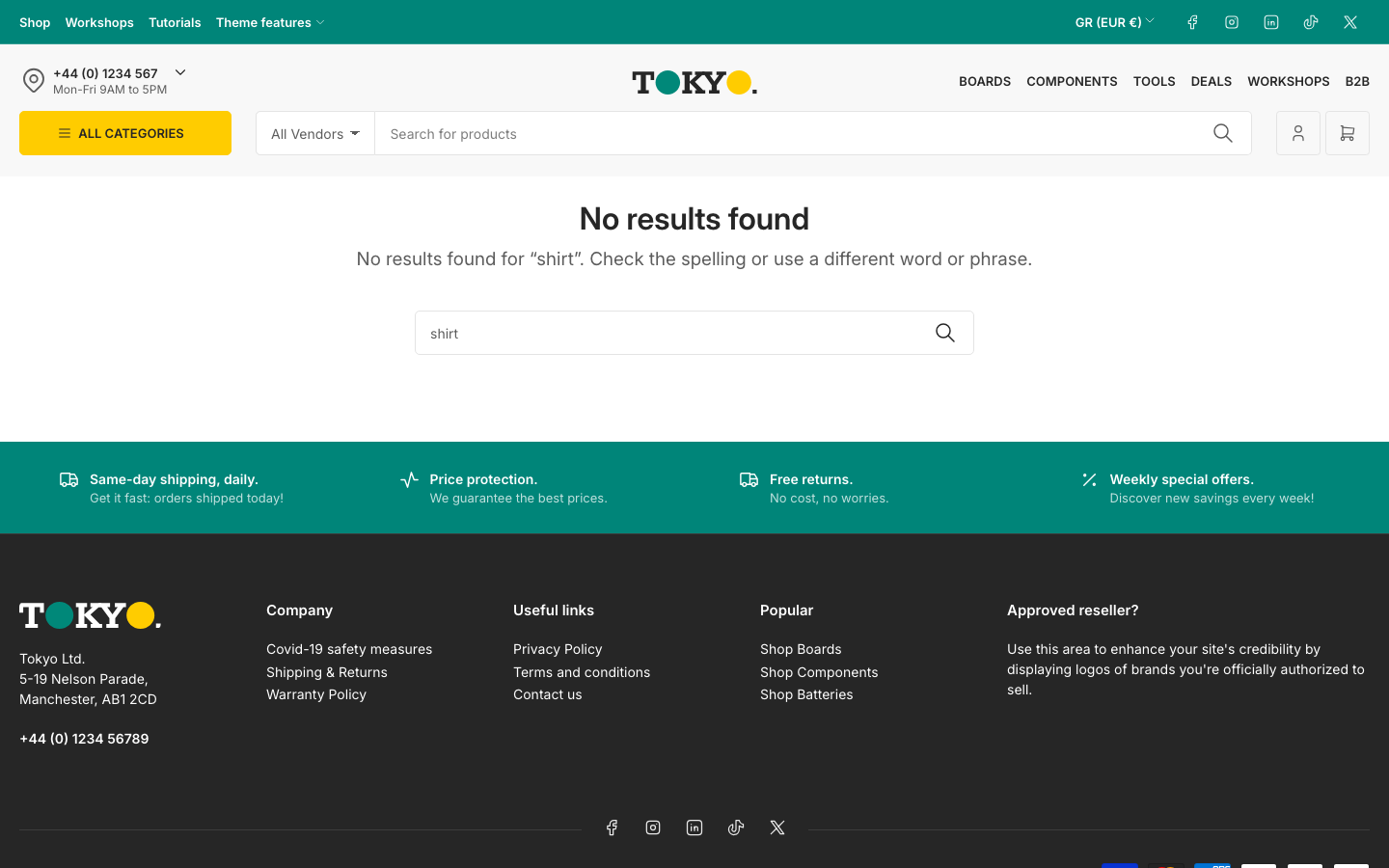 Search → panel opened — Navi+ on the Tokyo Shopify theme Search → panel opened — Navi+ on the Tokyo Shopify theme