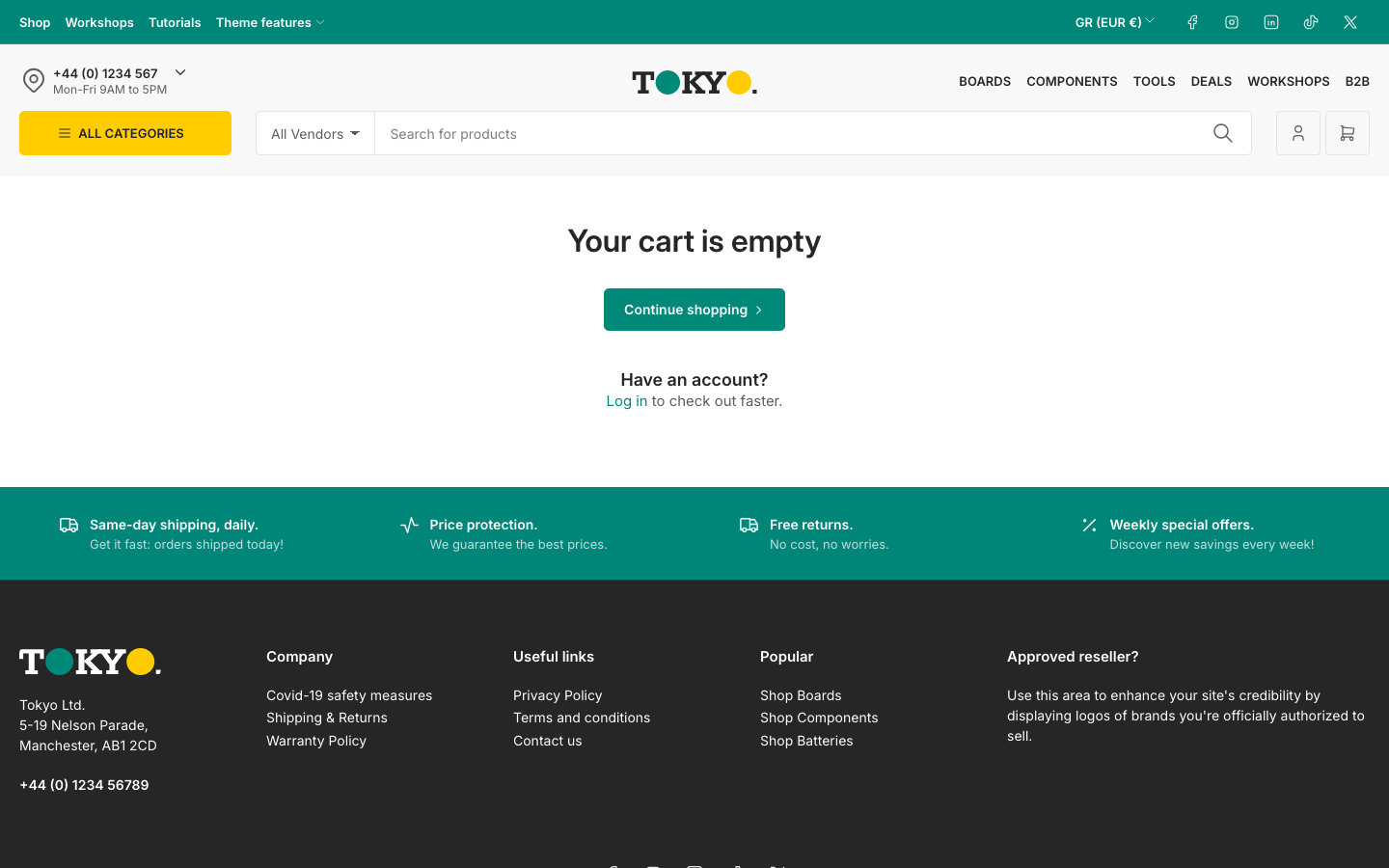 Cart → panel opened — Navi+ on the Tokyo Shopify theme Cart → panel opened — Navi+ on the Tokyo Shopify theme