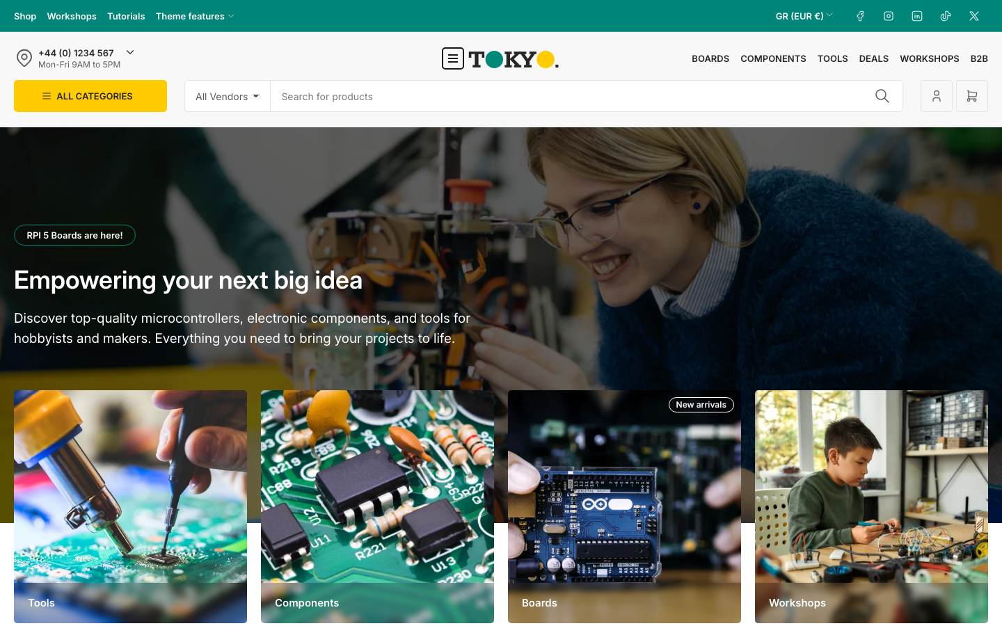 Icon before logo — Navi+ on the Tokyo Shopify theme Icon before logo — Navi+ on the Tokyo Shopify theme