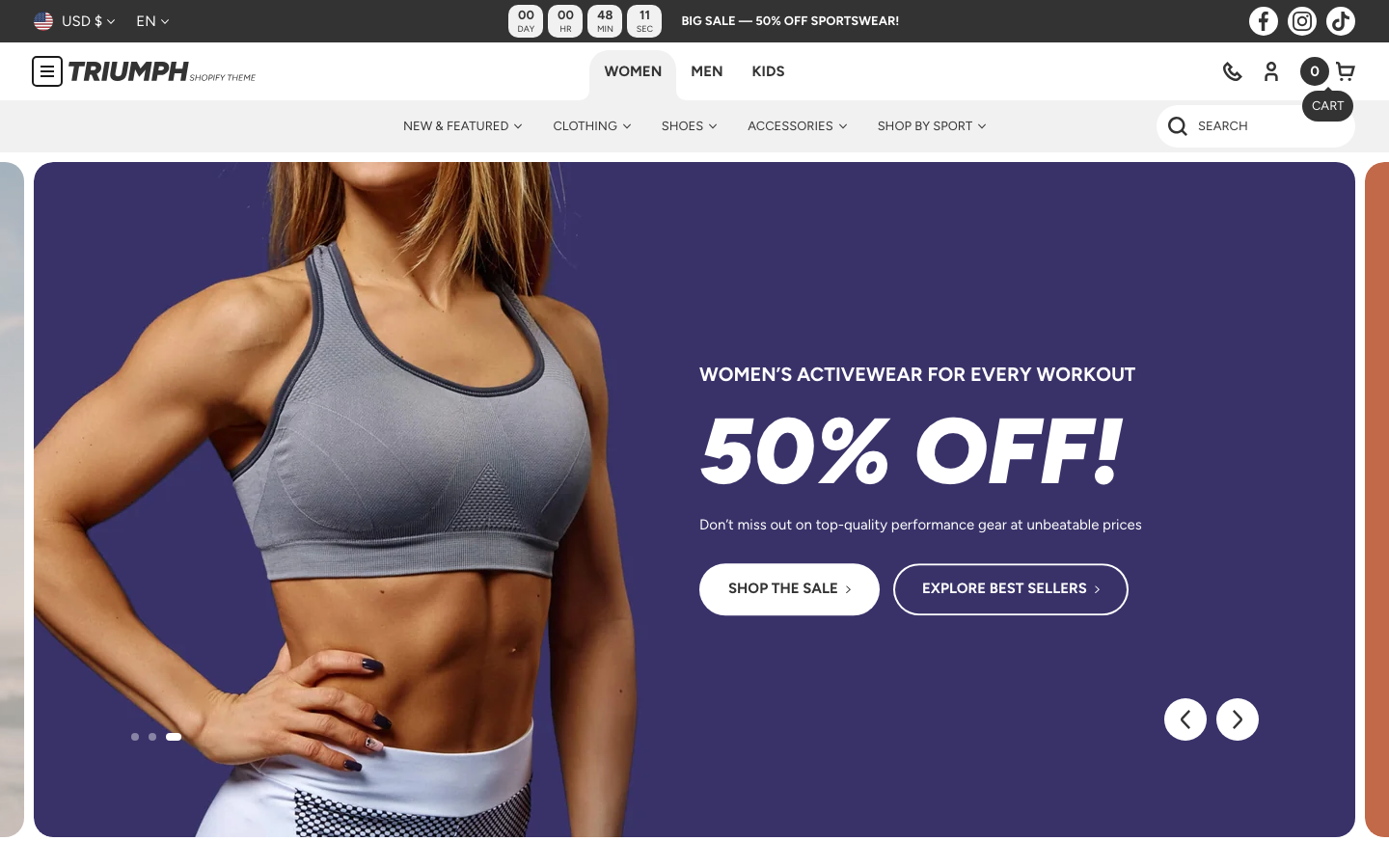 Icon before logo — Navi+ on the Triumph Shopify theme Icon before logo — Navi+ on the Triumph Shopify theme