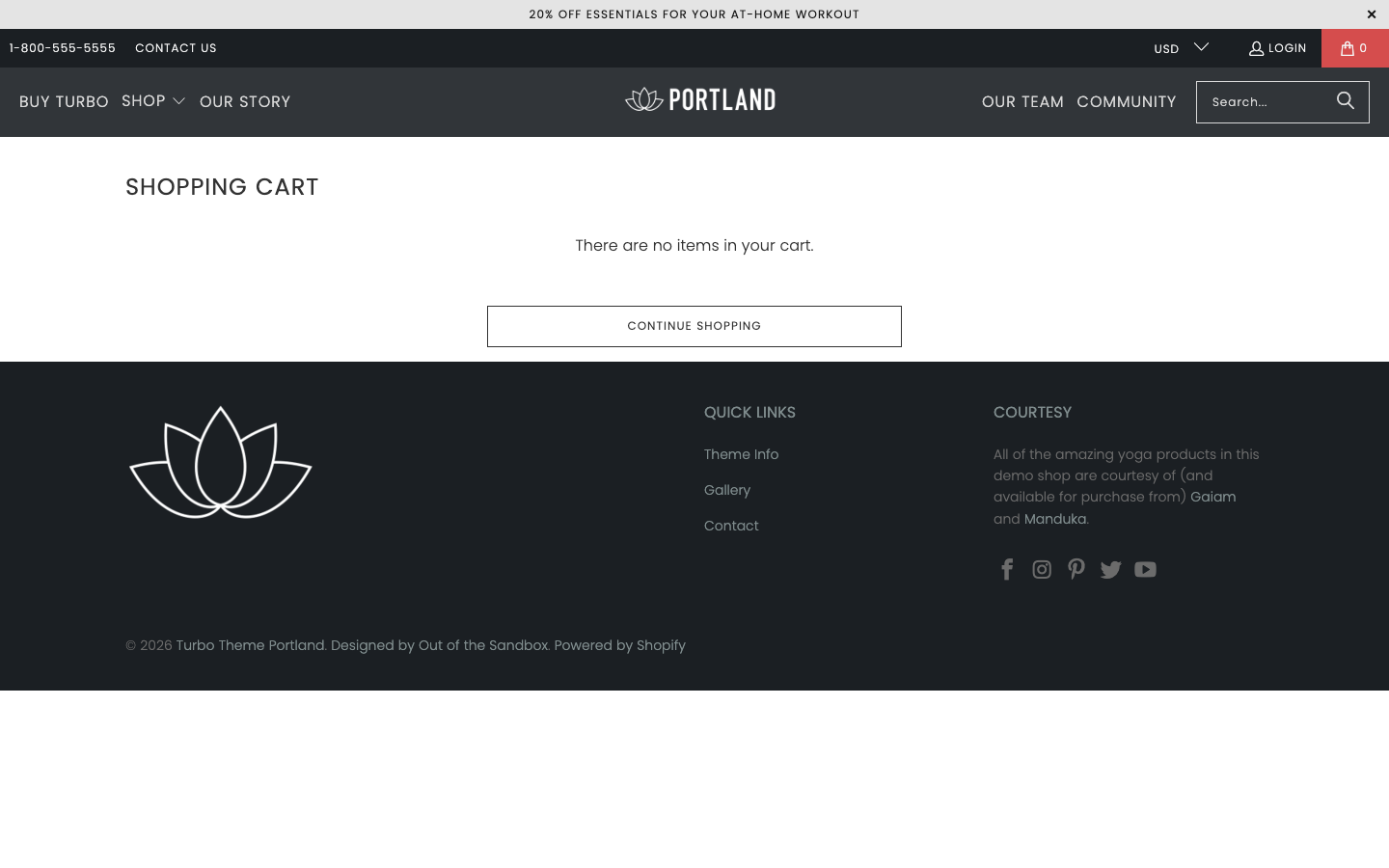 Cart → panel opened — Navi+ on the Turbo Shopify theme