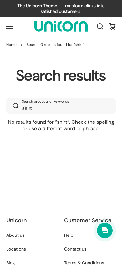 Search → panel opened — Navi+ on the Unicorn Shopify theme Search → panel opened — Navi+ on the Unicorn Shopify theme
