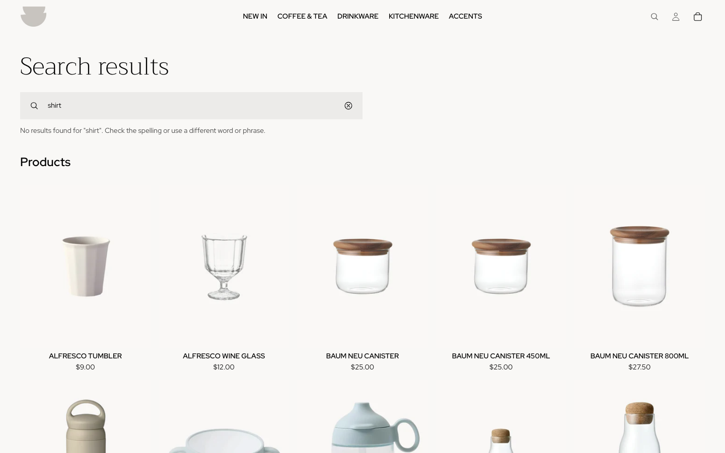 Search → panel opened — Navi+ on the Vessel Shopify theme Search → panel opened — Navi+ on the Vessel Shopify theme