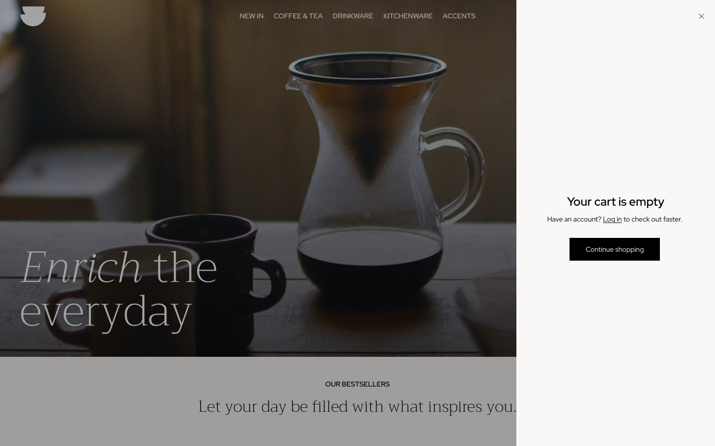 Cart → panel opened — Navi+ on the Vessel Shopify theme Cart → panel opened — Navi+ on the Vessel Shopify theme