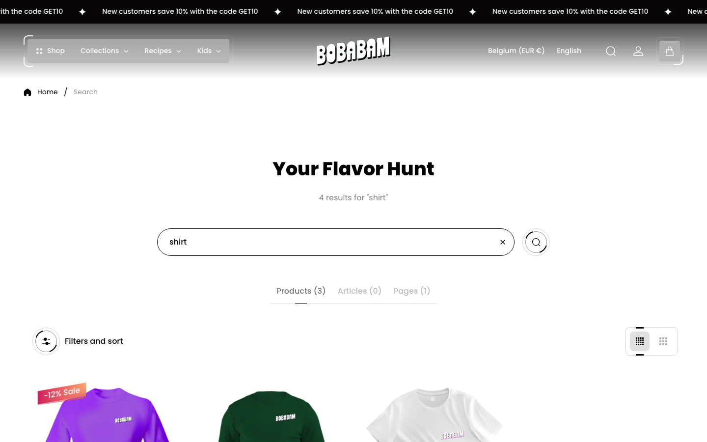 Search → panel opened — Navi+ on the Victory Shopify theme Search → panel opened — Navi+ on the Victory Shopify theme