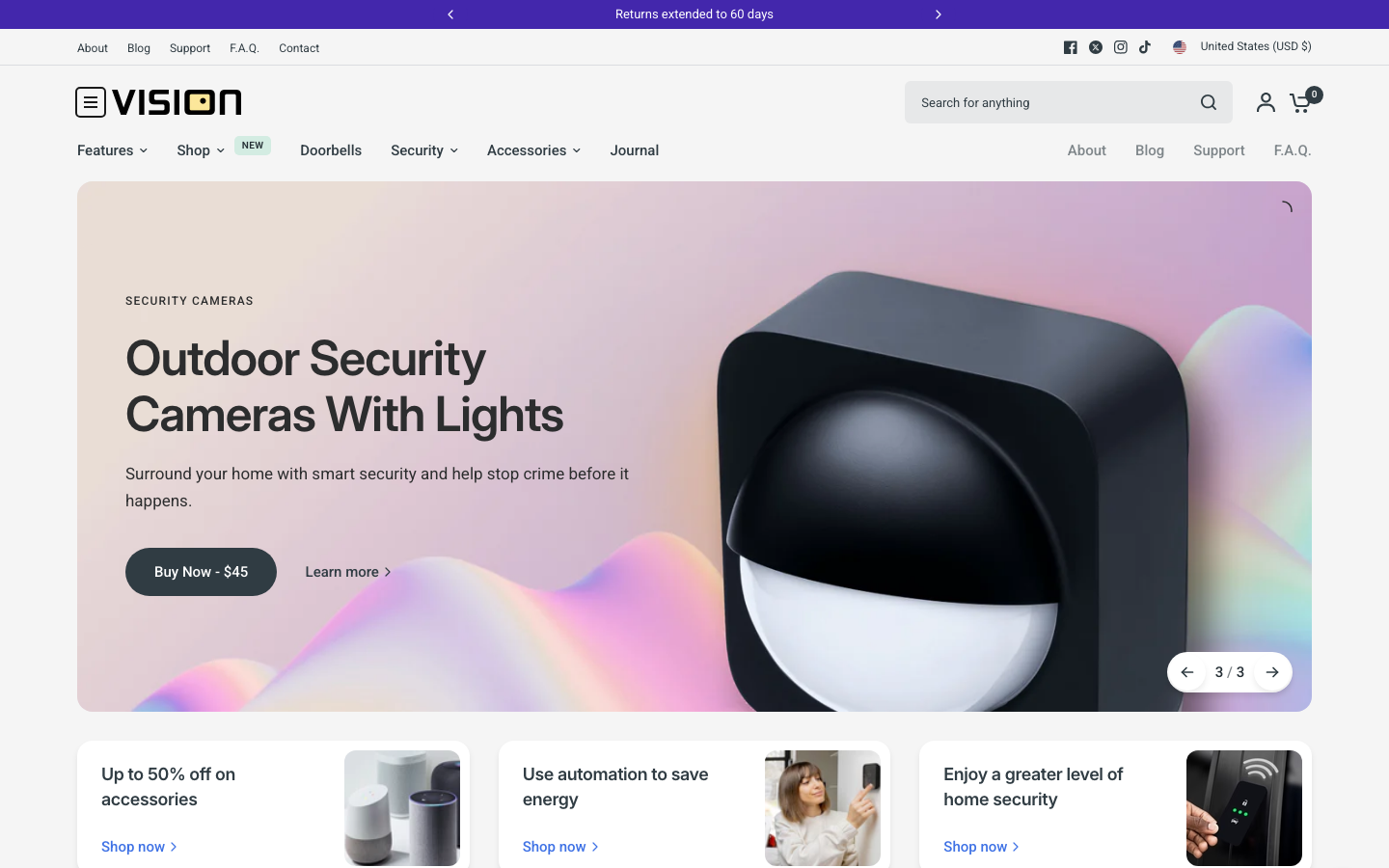 Icon before logo — Navi+ on the Vision Shopify theme