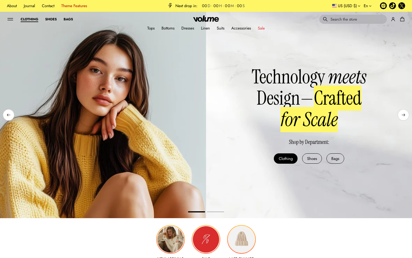 Icon before logo — Navi+ on the Volume Shopify theme Icon before logo — Navi+ on the Volume Shopify theme