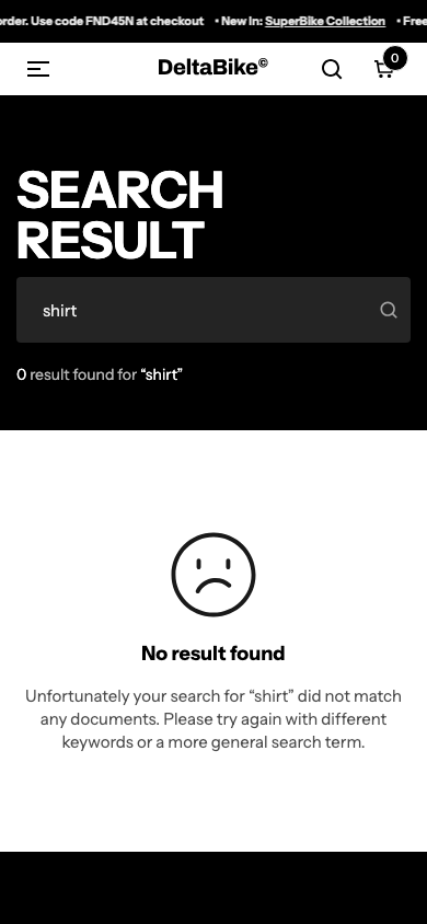 Search → panel opened — Navi+ on the Wave Shopify theme