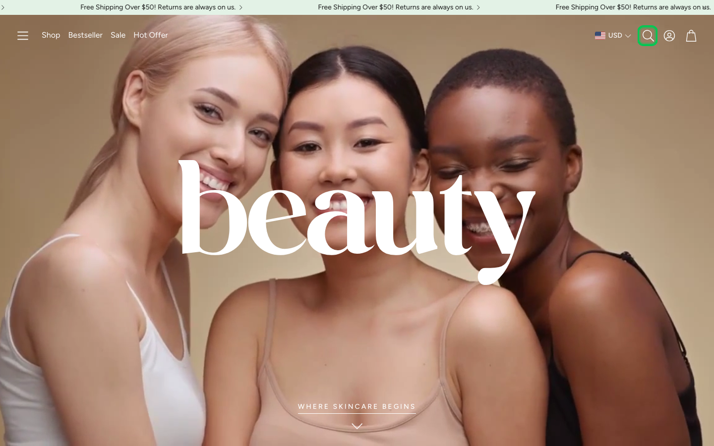 Search → panel opened — Navi+ on the Wonder Shopify theme Search → panel opened — Navi+ on the Wonder Shopify theme