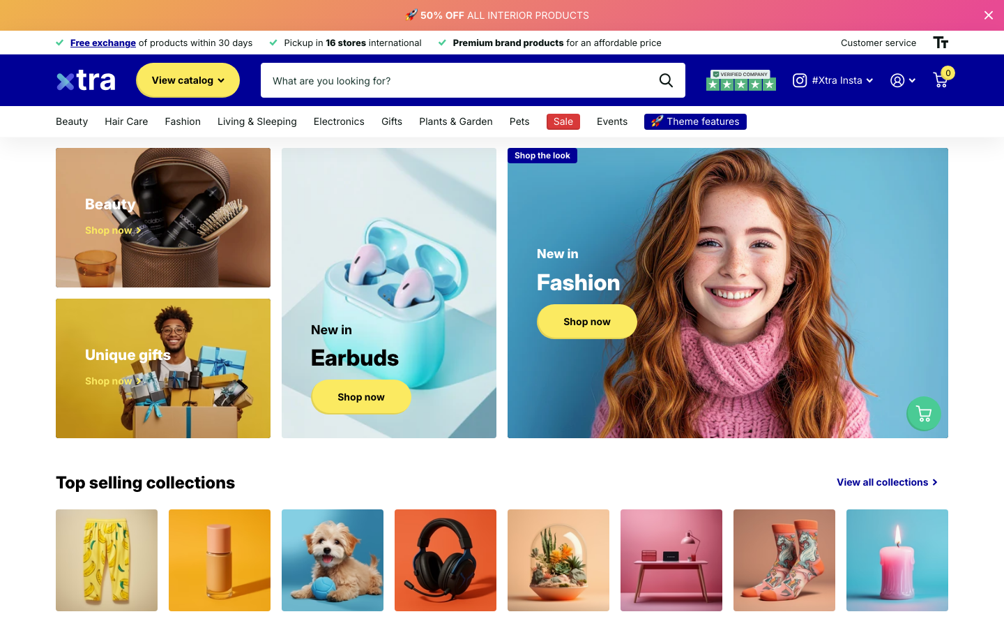 Cart → panel opened — Navi+ on the Xtra Shopify theme Cart → panel opened — Navi+ on the Xtra Shopify theme