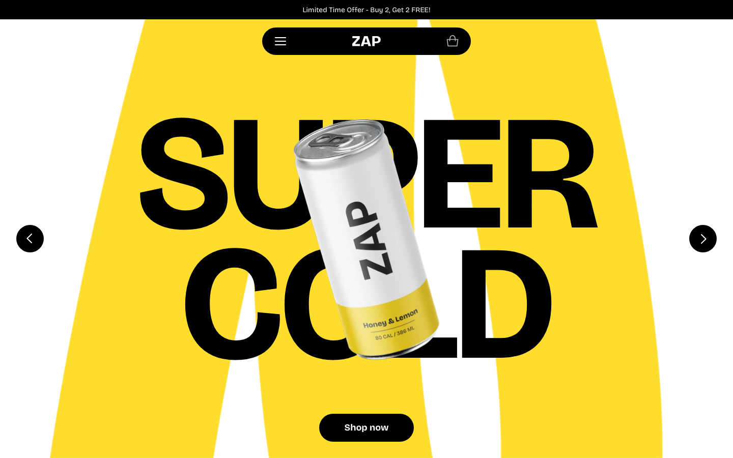 Navi+ Mega Menu replacing the desktop menu on the Zap Shopify theme Navi+ Mega Menu replacing the desktop menu on the Zap Shopify theme