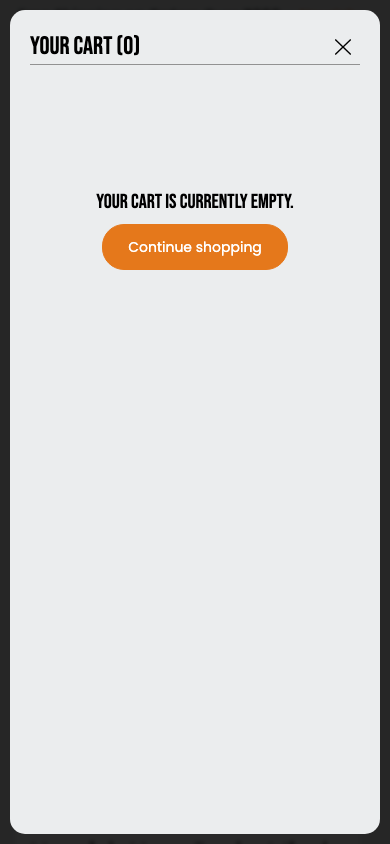 Cart → panel opened — Navi+ on the Zeal Shopify theme Cart → panel opened — Navi+ on the Zeal Shopify theme