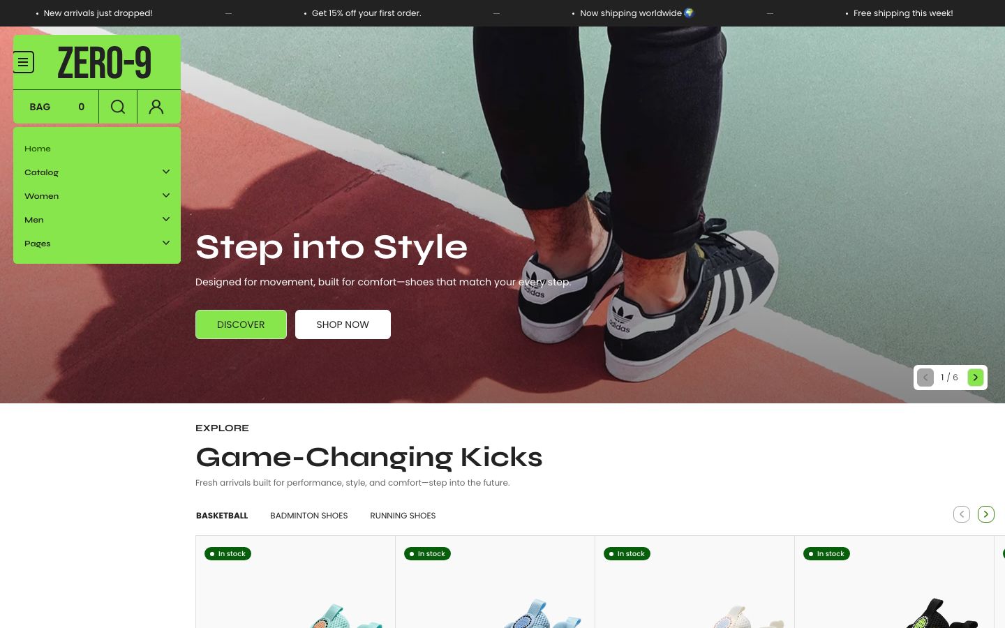 Icon before logo — Navi+ on the Zero Shopify theme Icon before logo — Navi+ on the Zero Shopify theme