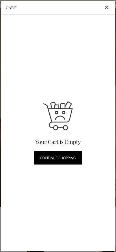 Cart → panel opened — Navi+ on the Zyra Shopify theme Cart → panel opened — Navi+ on the Zyra Shopify theme